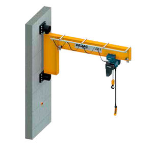 Grue avec commande électrique - Alexandria Crane Systems - fixe / à flèche / pour chantier