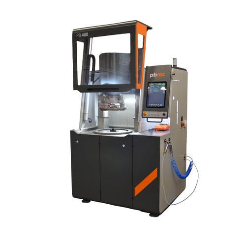 Machine de polissage pour métaux - PB 400 - PBMC SA - pour pièces plates / de rodage plan / double face