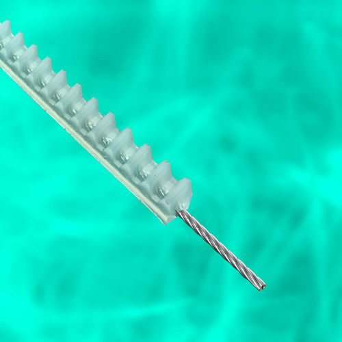 Crémaillère à denture droite - Asahi intecc - en acier inoxydable / en résine / flexible