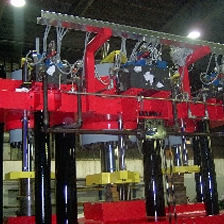 Ligne de presses hydraulique - DMP1000/03/R - Tech Euroengineering - pour le moulage / de découpage / automatique