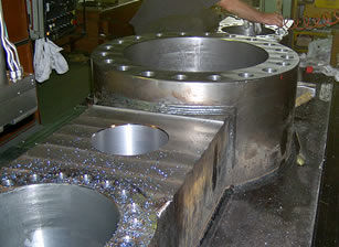 Vérin hydraulique - Tech Euroengineering - soudé