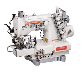 Machine à coudre point noué - SIRUBA C007K/KD SERIES - H SEWING CO., LTD. - à point de recouvrement / à trois aiguilles / pour tissus lourds