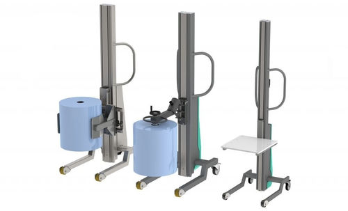 Gerbeur pour manutention de bobines - ClampTool series - Herolift - sur batterie / à conducteur accompagnant / en aluminium