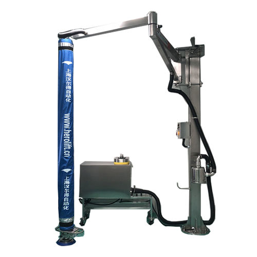 Palonnier à ventouse pour fûts - VEL120/2.5 STAND - Herolift - réglable / à courant alternatif / personnalisé