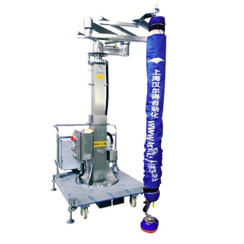 Manipulateur pneumatique - VEL120-2.5-STAND - Herolift - à ventouse / de chargement / pour fûts