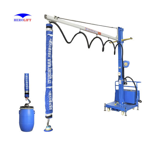 Manipulateur pneumatique - VCL120-2.5-Std - Herolift - à ventouse / de chargement / pour fûts