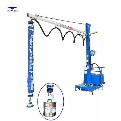 Manipulateur pneumatique - VEL180-2.5-STAND - Herolift - à ventouse / pour fûts / de manutention