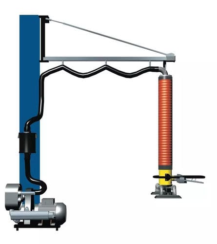 Tube de levage pour carton - VEL160-2.5-STAND - Herolift - pour sac / pour fûts / pour plaques de bois
