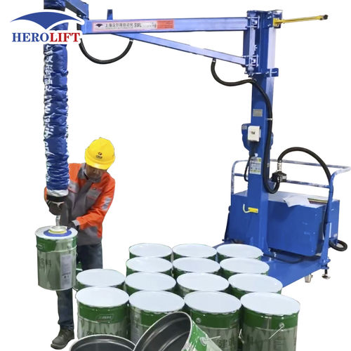 Appareil de levage à tube aspirateur - VEL180-2.5-Std - Herolift - mobile / d'empilage / pour fûts