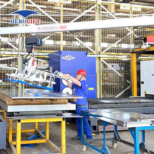 Palonnier à ventouse pour tôle - BLA500-6-T - Herolift - pour l'industrie / réglable