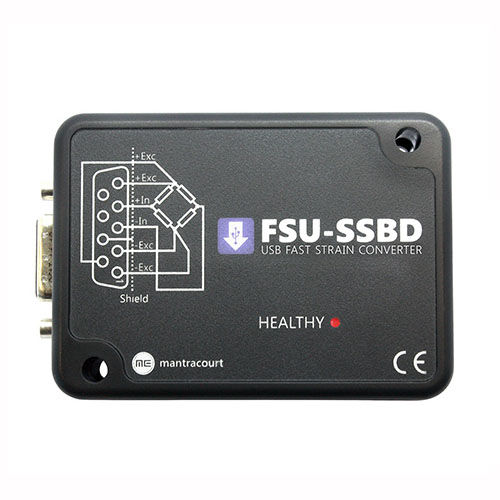 Convertisseur de signal capteur de force - USB - FSU-SSB series - Mantracourt Electronics Ltd - sur rail DIN