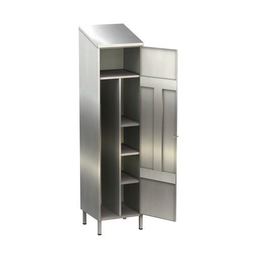 Armoire de stockage - 54836DL - Brökelmann Geräte- und Anlagenbau - au sol / en acier inoxydable / à clés