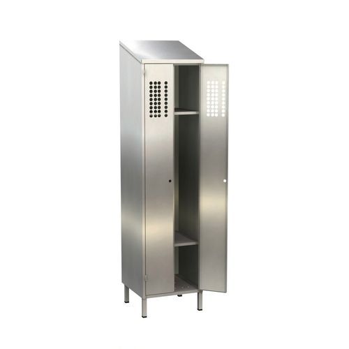 Armoire vestiaire industrielle - 54833 series - Brökelmann Geräte- und Anlagenbau - en acier inoxydable / ventilée