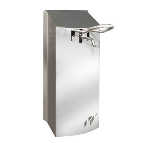 Distributeur de savon - 53410A2-001 - Brökelmann Geräte- und Anlagenbau - manuel / en acier inoxydable / mural