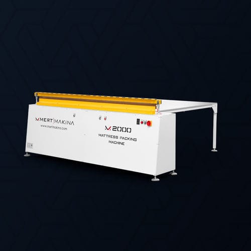 Machine de conditionnement automatique - M-2000 - MERT MACHINERY - pour matelas / pneumatique / avec scellage