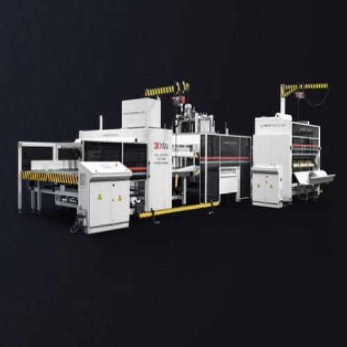 Machine de conditionnement automatique - 3D Full Pack Alpha - MERT MACHINERY - sous vide / pour matelas / avec convoyeur