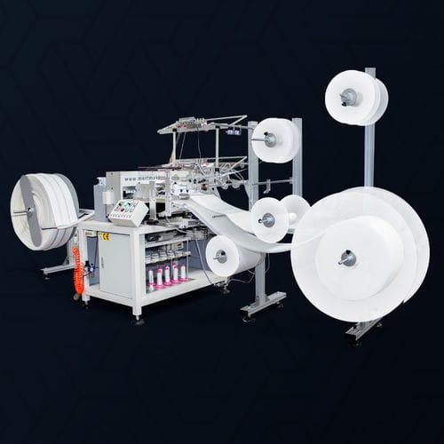 Machine à coudre à 12 aiguilles - M-6600 3D - MERT MACHINERY - de tissus / fixe / automatique