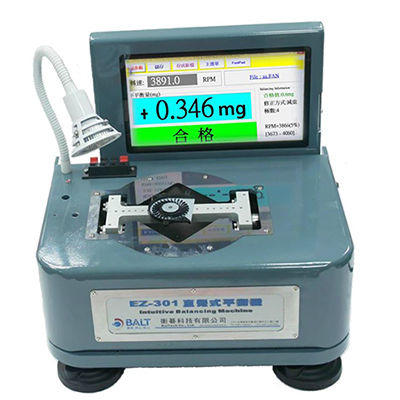 Machine à équilibrer verticale - EZ-301F - BalTech Co. Ltd. - dynamique / électromécanique / pour ventilateurs