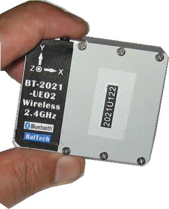 Capteur de vibrations électronique - BT-2021UE - BalTech Co. Ltd. - pour la surveillance de machines / sans fil