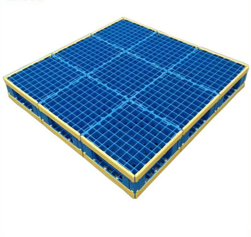 Palette en plastique - KT-DS2020 - Qingdao King Tai Plastic Industry Co.,Ltd - de transport / de stockage / pour charges élevées