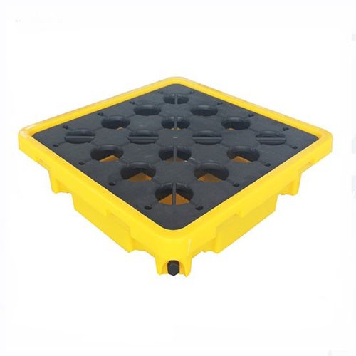 Palette de rétention 4 fûts - KT-SP series - Qingdao King Tai Plastic Industry Co.,Ltd - 2 fûts / 1 fût / en plastique