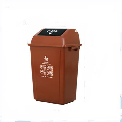 Poubelle en PP - KT-60L - Qingdao King Tai Plastic Industry Co.,Ltd - pour déchets industriels / avec couvercle