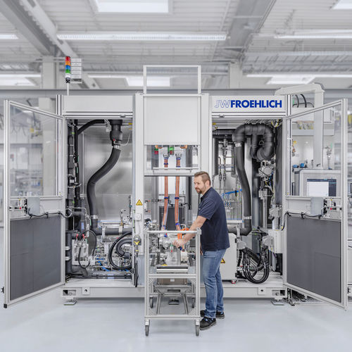 Banc d'essai de pression - JW FROEHLICH Maschinenbau GmbH - de puissance / température / de débit