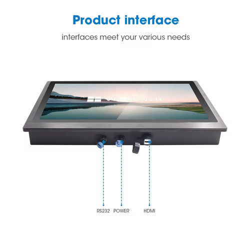 Moniteur LCD - ITD24CMG1IP*1 - Shenzhen ITD Display Equipment Co., LTD - à technologie capacitive projetée / à écran tactile résistif / rétroéclairage à LED