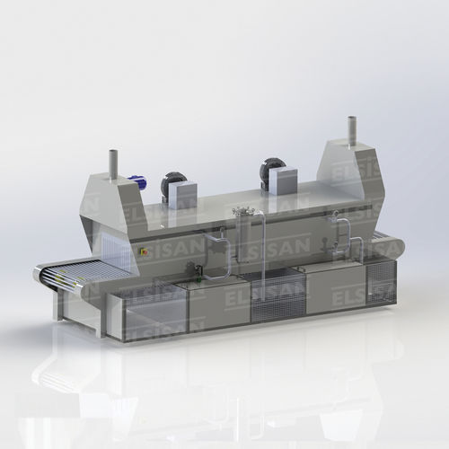 Machine de lavage par aspersion - YBM series - Elsisan - automatique / pour l'automobile / pour traitement de surface