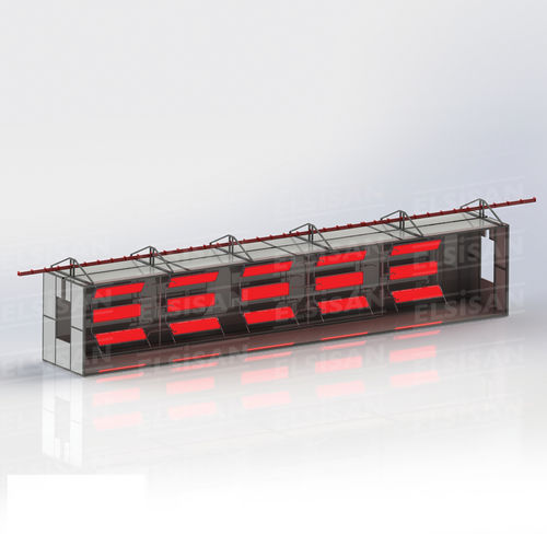 Four à chambre - Elsisan - de séchage / de préchauffage / de cuisson