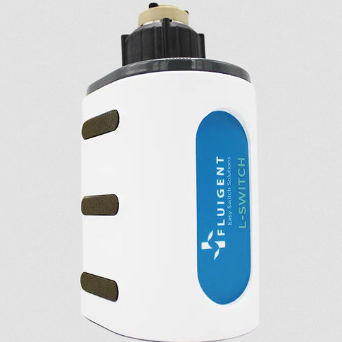 Vanne de faible encombrement - L-SWITCH™ - FLUIGENT - pour moteur / en PEEK / 6 voies