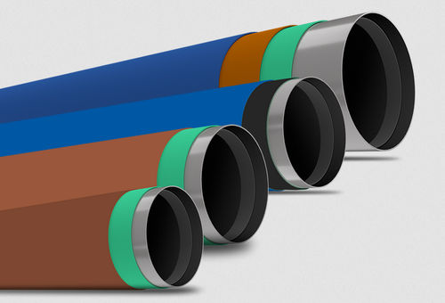 Tuyau rigide pour gaz - Ultrabond series - PERMA PIPE - pour huile / en HDPE / de process