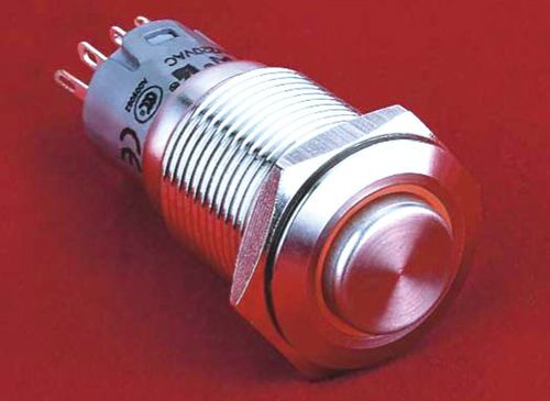 Bouton poussoir tactile - LAS2GQH - Coca Enterprise Co.,Ltd. - IP67 / IP40 / lumineux
