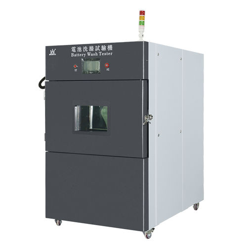 Machine d'essai résistance au lavage - BE-8109 - Guangdong Bell Experiment Equipment Co., Ltd - totalement automatique / motorisée / pour batterie