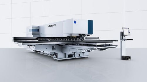 Poinçonneuse CNC - TruMatic 7000 series - TRUMPF Maquinaria, S.A. - hydraulique / électrique / de tôle