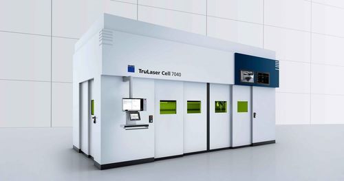 Machine de découpe laser à fibre - TruLaser Cell 7040 - TRUMPF Maquinaria, S.A. - laser 2D / laser 3D / pour métal