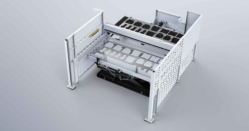Empileuse pour machines - GripMaster - TRUMPF Maquinaria, S.A. - pour presse à poinçonner / pour automatisme / continue