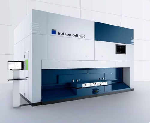 Machine de découpe laser à fibre - TruLaser Cell 8030 - TRUMPF Maquinaria, S.A. - laser 3D / pour métal / de tôle