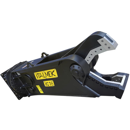 Cisaille de démolition hydraulique - IC18 - Italmek - pour excavatrice / pour acier / pour métaux ferreux