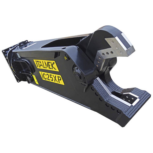Cisaille de démolition hydraulique - IC25 XP - Italmek - pour excavatrice / pour ferraille / pour acier