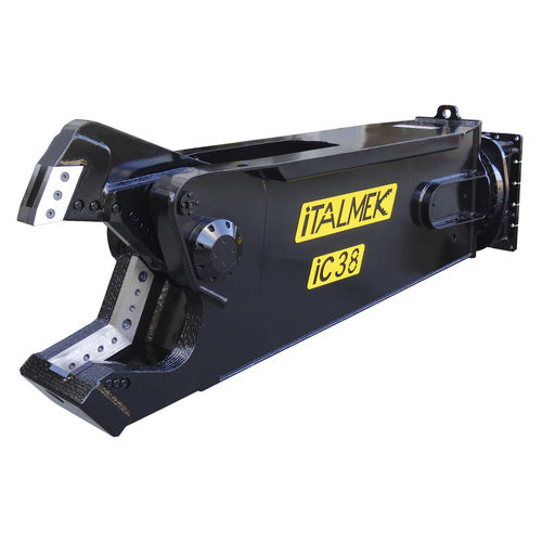 Cisaille de démolition hydraulique - IC38 - Italmek - pour excavatrice / pour ferraille / pour acier