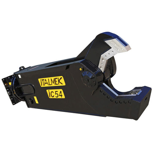 Cisaille de démolition hydraulique - IC54 - Italmek - pour excavatrice / pour ferraille / pour acier