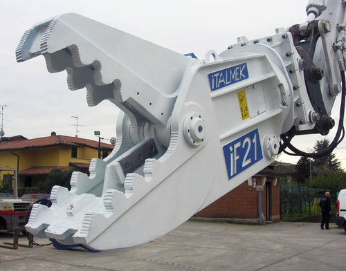 Pince hydraulique de démolition pour démolition primaire - IF21 - Italmek