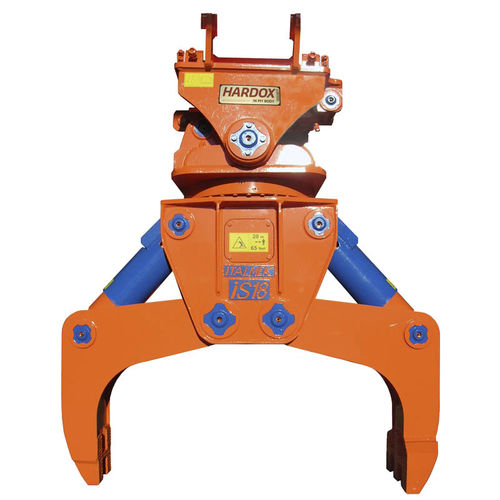 Grappin de regroupement - IS18 - Italmek - hydraulique / pour recyclage d'automobiles / pour excavatrice