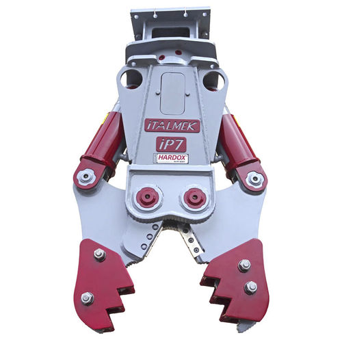 Cisaille de démolition hydraulique - IP7 - Italmek - pour excavatrice / pour béton