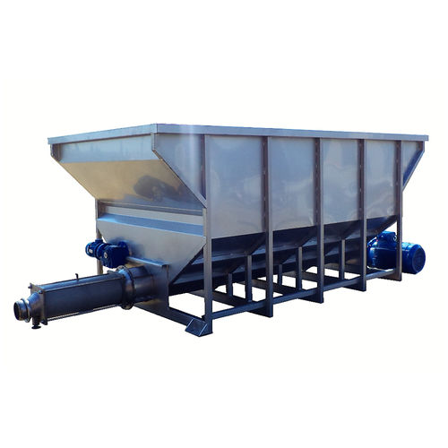 Convoyeur à vis - VS series - Favrin S.r.l. - de déchargement / à entraînement hydraulique / pour raisins