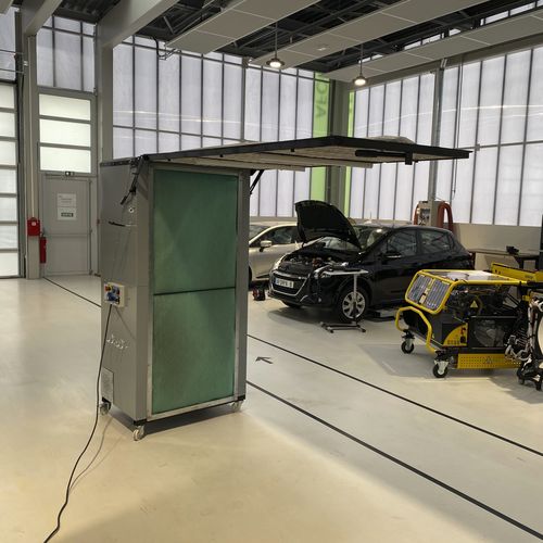 Cabine de peinture à circuit fermé - SP700 - SELLERPRO COMPANY - pour pièces détachées / pour véhicules / à filtre