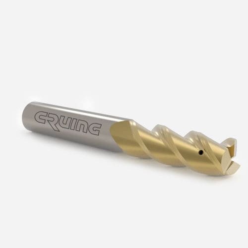 Fraise carbure monobloc - AM15 series - Cruing Italy srl - de finition / pour aluminium / pour la découpe