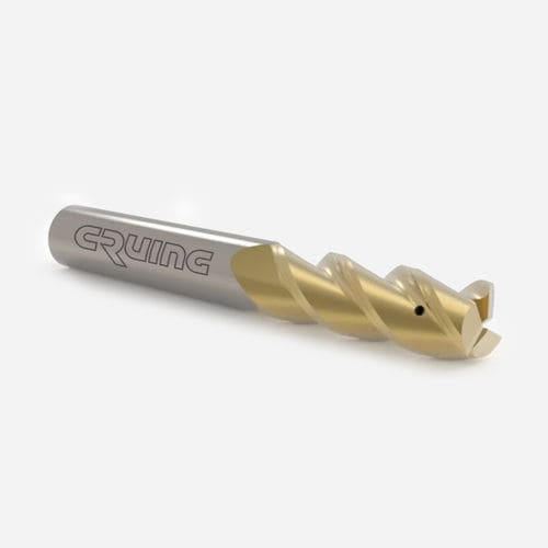 Fraise carbure monobloc - AM200 series - Cruing Italy srl - pour aluminium / pour la découpe / arête de coupe