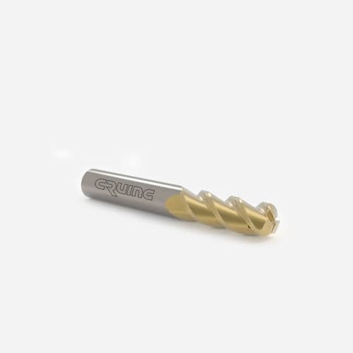 Fraise toroïdale - AM250 series - Cruing Italy srl - carbure monobloc / à rainurer / pour aluminium